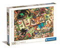 CLEMENTONI Puzzle Sběratel motýlů 500 dílků