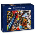 BLUEBIRD Puzzle Sbírka retro fotoaparátů 1000 dílků
