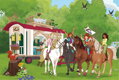 SCHMIDT Puzzle Schleich Setkání 60 dílků + figurka Schleich
