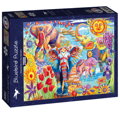 BLUEBIRD Puzzle Sloni v zahradě 2000 dílků