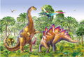 Puzzle Souboj dinosaurů 2x48 dílků