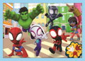 TREFL Puzzle Spidey a jeho úžasní přátelé 4v1 (12,15,20,24 dílků)