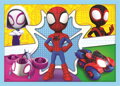 TREFL Puzzle Spidey a jeho úžasní přátelé 4v1 (12,15,20,24 dílků)