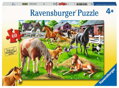 RAVENSBURGER Puzzle Šťastní koně 60 dílků