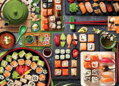 EUROGRAPHICS Puzzle Sushi stůl 1000 dílků