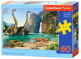 CASTORLAND Puzzle Svět dinosaurů 60 dílků