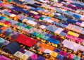 GIBSONS Puzzle Thajské tržiště 1000 dílků