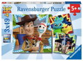 RAVENSBURGER Puzzle Toy Story 4: Jsme v tom společně 3x49 dílků