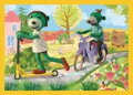 Puzzle Treflíci: Společné chvíle 4v1 (35,48,54,70 dílků)