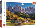 TREFL Puzzle Údolí Val di Funes, Dolomity 1500 dílků