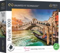 TREFL Puzzle UFT Cityscape: Most Rialto, Benátky, Itálie 1000 dílků