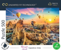 TREFL Puzzle UFT Romantic Sunset: Kappadokie, Turecko 500 dílků