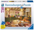 RAVENSBURGER Puzzle Útulná kuchyň XL 750 dílků