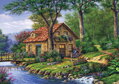 ART PUZZLE Puzzle V poklidu 1000 dílků