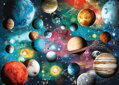 RAVENSBURGER Puzzle Vesmír XXL 500 dílků