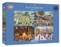 GIBSONS Puzzle Vesnické slavnosti 4x500 dílků