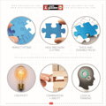 EDUCA Puzzle Víla a motýli 500 dílků
