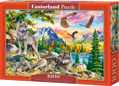 CASTORLAND Puzzle Vlčí rodinka 1000 dílků
