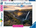 RAVENSBURGER Puzzle Vodopád Haifoss, Island 1000 dílků