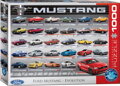 EUROGRAPHICS Puzzle Vývoj Fordu Mustang 1000 dílků
