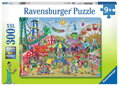 RAVENSBURGER Puzzle Zábava na karnevalu XXL 300 dílků