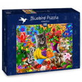 BLUEBIRD Puzzle Zábavná koťata 1000 dílků