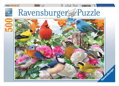 RAVENSBURGER Puzzle Zahradní ptáci 500 dílků