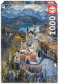 EDUCA Puzzle Zámek Neuschwanstein ze vzduchu 1000 dílků