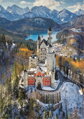EDUCA Puzzle Zámek Neuschwanstein ze vzduchu 1000 dílků