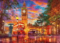 RAVENSBURGER Puzzle Západ slunce na Parlamentním náměstím, Londýn 1000 dílků