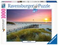 RAVENSBURGER Puzzle Západ slunce v Amrum, Německo 1000 dílků