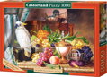 CASTORLAND Puzzle Zátiší s ovocem a papouškem 3000 dílků