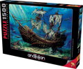 ANATOLIAN Puzzle Ztroskotaná loď 1500 dílků