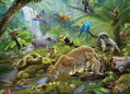 RAVENSBURGER Puzzle Zvířata v deštném pralese 60 dílků