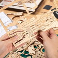 ROBOTIME Rokr 3D dřevěné puzzle Houslové Capriccio 82 dílků