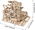 ROBOTIME Rokr 3D dřevěné puzzle Kuličková dráha: Climber 233 dílků