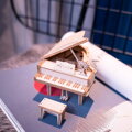 ROBOTIME Rolife 3D dřevěné puzzle Klavír 74 dílků