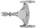 METAL EARTH 3D puzzle Star Trek: Klingon Vor'cha class