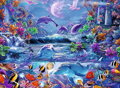 RAVENSBURGER Svítící puzzle Magický úplněk 500 dílků