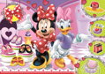 TREFL Třpytivé puzzle Minnie a Daisy 100 dílků