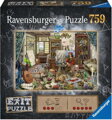 RAVENSBURGER Únikové EXIT puzzle Umělecké studio 759 dílků