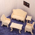 WOODEN TOY , WCK 3D puzzle Obývací pokoj