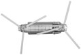METAL EARTH 3D puzzle Vrtulník CH-47 Chinook