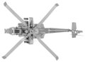 METAL EARTH 3D puzzle Vrtulník AH-64 Apache