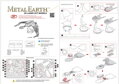 METAL EARTH 3D puzzle Star Trek: Klingon Bird of Prey