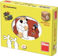 DINO Obrázkové kostky Pohádky, 6 kostek