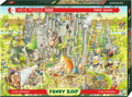HEYE Puzzle Šílená ZOO: Expozice Jurský svět 1000 dílků