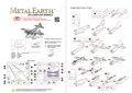 METAL EARTH 3D puzzle Bombardér B-17