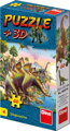 Puzzle s figurkou dinosaura: Stegosaurus 60 dílků