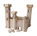 WOODEN TOY , WCK 3D puzzle Hrad